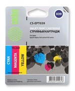 (1003722) Картридж струйный Cactus CS-EPT039 цветной для Epson Stylus C43 (6.2*3ml)