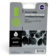 (1003503) Картридж струйный Cactus CS-LC1100BK черный для Brother DCP-385c/ 6690cw/ MFC-990/ 5890 (16ml)