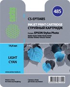 (3330228) Картридж струйный CACTUS CS-EPT0485 светло-голубой для Epson Stylus Photo R200/  R220/  R300/  R320/  R340/  RX500/  RX600/  RX620/  RX640, 14.4 мл