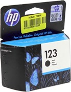 (1006820) Картридж струйный HP 123 F6V17AE черный для HP DJ 2130 (120стр.)