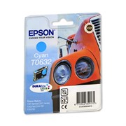 (1006829) Картридж струйный Epson C13T06324A голубой для Epson C67/ C87/ CX3700/ CX4100/ CX4700