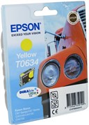 (1006831) Картридж струйный Epson C13T06344A желтый для Epson C67/ C87/ CX3700/ CX4100/ CX4700