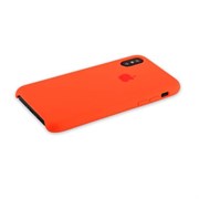 (1012412) Чехол NT силиконовый для iPhone X (orange) 2