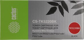 (1013693) Тонер Картридж Cactus CS-TK5220BK черный (1200стр.) для Kyocera Ecosys M5521cdn/M5521cdw/P5021cdn/P5