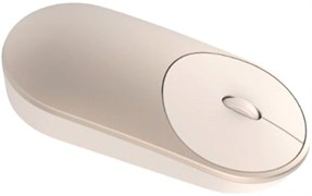 (1014423) Мышь Xiaomi Mi Portable Mouse золотистый оптическая (1200dpi) беспроводная BT для ноутбука (2but)