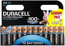 (1017205) Батарейка DURACELL LR6-12BL Ultra Power AA (12 шт. в уп-ке)