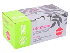 (1017430) Картридж лазерный Cactus CS-TK5230M пурпурный (2600стр.) для Kyocera Ecosys M5521cdn/M5521cdw/P5021c