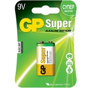 (108034) Батарейка GP 1604A Super  Alkaline (Крона 9V/1 шт. в упаковке)