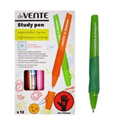 (1020665) Ручка обучающая deVENTE Study Pen, синие чернила д.0.7мм кауч держ д/правш 5073605 5082323