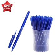 (1025984) Ручка шариковая Стамм масл.осн. Тонкая линия 0.7 мм, синий стержень 152мм РК20 609299