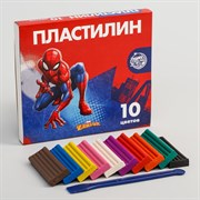 (1025941) Пластилин 10 цветов 150 г «Супергерой», Человек-паук 5059060