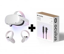 (1028947) Шлем виртуальной реальности Oculus Quest 2 + Link-кабель