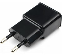 (1028590) Адаптер питания Cablexpert MP3A-PC-12 100/220V - 5V USB 2 порта, 2.1A, черный