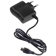 (1028625) PERFEO Сетевое зарядное устройство с разъемом USB, 1А, с кабелем micro USB, 1 метр, черный (I4633)