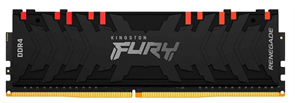 (1026500) Модуль памяти DDR 4 DIMM 8Gb PC25600, 3200Mhz, Kingston FURY Renegade Black RGB CL16 (KF432C16RBA/8) (retail)