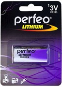 (1009685) Батарейка Perfeo CR123/1BL Lithium