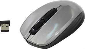 (1008766) Мышь Oklick 475MW черный/серый оптическая (1200dpi) беспроводная USB (2but)