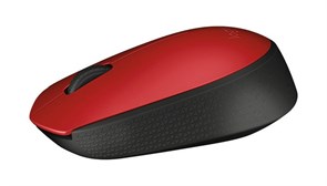 (183092) Мышь беспроводная Logitech Mouse M171 Wireless (910-004641) Red