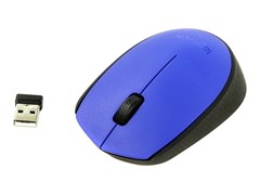 (183093) Мышь беспроводная Logitech Mouse M171 Wireless (910-004640) Blue