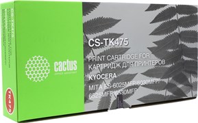 (1007152) Тонер Картридж Cactus CS-TK475 черный для Kyocera FS-6025/B/6030 (15000стр.)
