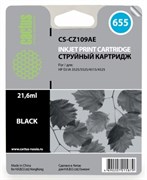 (3331440) Картридж CACTUS № 655 (черный) для принтеров HP DJ IA 3525/ 5525/ 4515/ 4525