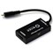 (115205)  Переходник micro USB (BM) -> HDMI (F) + micro USB (BF),   5bites (UA-HHFM-MHL) - фото 11537
