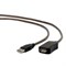 (1012212) Кабель удлинитель USB 2.0 активный Cablexpert UAE-01-15M, AM/AF, 15м - фото 20293