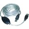 (109588)  Кабель удлинительный USB 2.0 (AM) -> USB2.0 (AF), 15m, Vcom (VUS7049), активный - фото 24498
