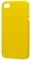 (1004899) Крышка Iphone 5C ультратонкий/softtoch 0.3 мм желтый (4627091010211) - фото 25979