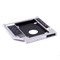 (1018577) Адаптер оптибей универсальный NNC 9,5 mm, алюминиевый OEM, (optibay, hdd caddy) SATA / miniSATA (SlimSATA) для подключения HDD / SSD 2,5” к ноутбуку - фото 32891
