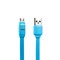 (1019097) USB кабель micro REMAX Kingkong double-sided USB (1m) blue - фото 33109