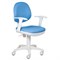 (1018047) Кресло детское Бюрократ CH-W356AXSN/15-107 голубой 15-107 (пластик белый) - фото 34470