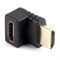 (1020048) Переходник HDMI-HDMI Cablexpert, 19F/19M, угловой соединитель 270 градусов, золотые ра - фото 40599