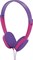 (1024561) Наушники накладные Hama Kids 1.2м фиолетовый/розовый проводные (00177014) - фото 44773