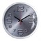 (1028230) Часы настенные аналоговые Бюрократ WALLC-R82P D30см серебристый WALLC-R82P30/SILVER - фото 46549