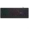 (1018058) Клавиатура с подстветкой Gembird KB-220L, USB, черный, 104 клавиши, подсветка Rainbow, кабель 1.5м - фото 47542