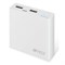 (1008865) Мобильный аккумулятор Hiper PowerBank RP5000 Li-Ion 5000mAh 2.1A+1A белый 2xUSB - фото 7380
