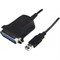 (102869)  Переходник USB->LPT AOpen (ACU806), прямое подключение к LPT порту принтера, 1,8m - фото 9256